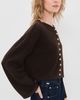 VRG GRL VRG GRL Tori Knit Cardigan Brown - 4