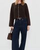 VRG GRL VRG GRL Tori Knit Cardigan Brown - 5