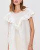 VRG GRL VRG GRL Viola Linen Tunic White - 2