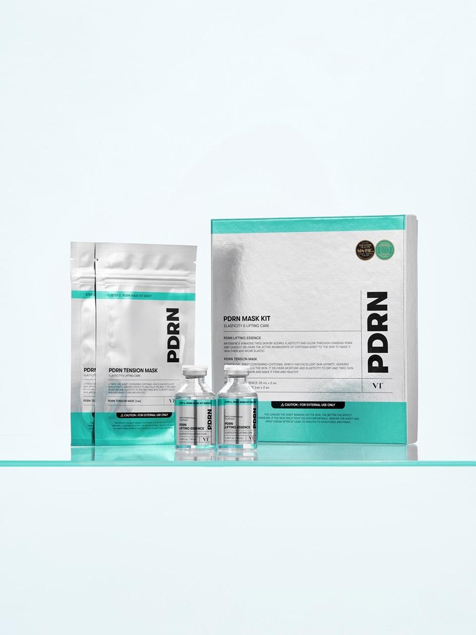 VT COSMETICS Plant-based PDRN Two-Step Treatment Mask Kit (2 treatments)