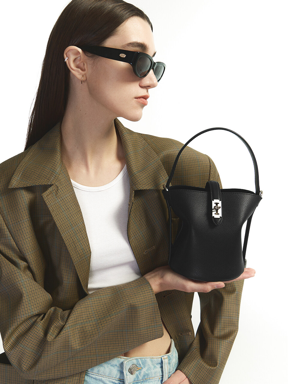vunque Boogie Hobo Piccolo Bag_Black
