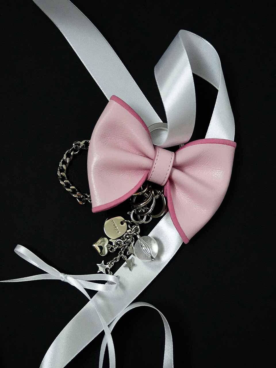 vunque Leather Balaca Charm_Pale Pink