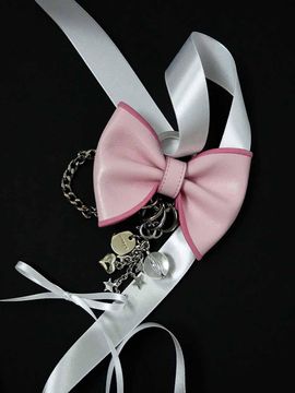 vunque Leather Balaca Charm_Pale Pink