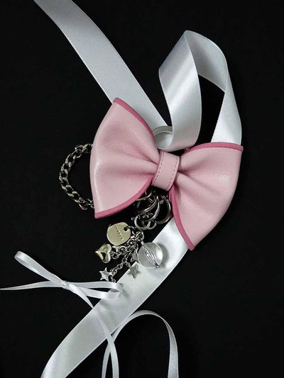 vunque Leather Balaca Charm_Pale Pink