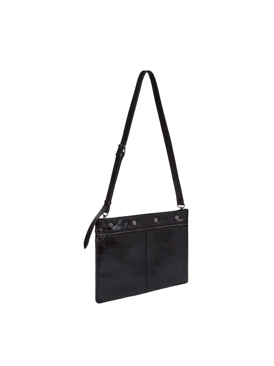 vunque Perfec Button Up Slim Messenger black