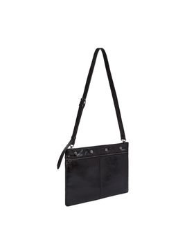 vunque Perfec Button Up Slim Messenger black