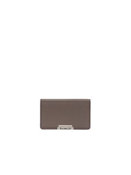 vunque Perfec Crop Card Wallet_Dark Brown