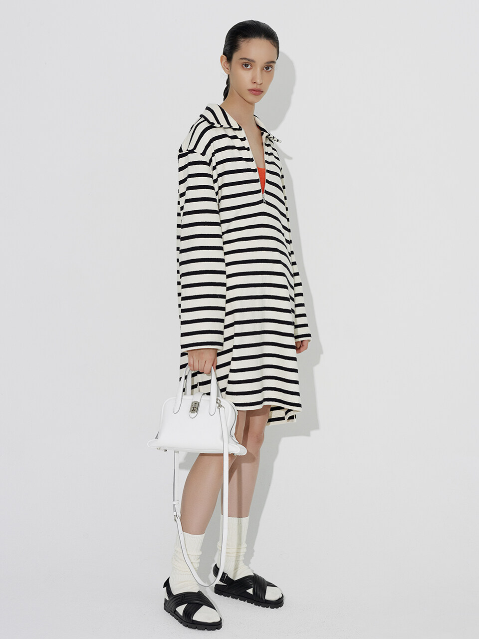 vunque Toque Tote Bag Small_ White