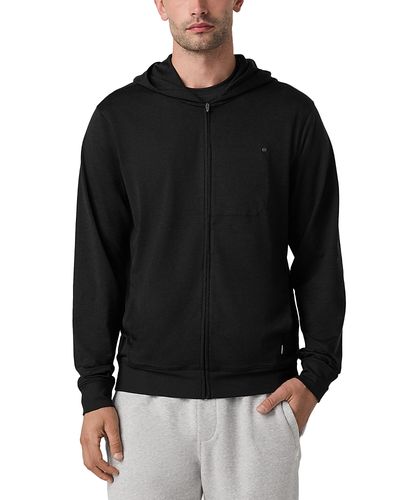 Vuori Vuori Ponto Full Zip Hoodie in Truffle Heather