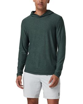Vuori Vuori Strato Tech Hoodie in Hemlock Heather