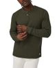 Vuori Vuori Waffle Cotton Blend Henley Shirt - 1
