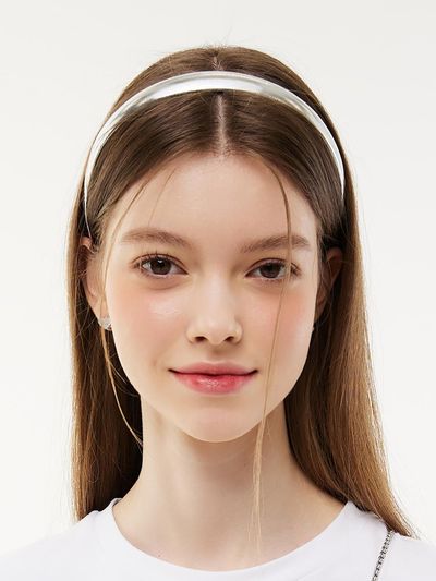 VVV Metallic Headband [Silver]