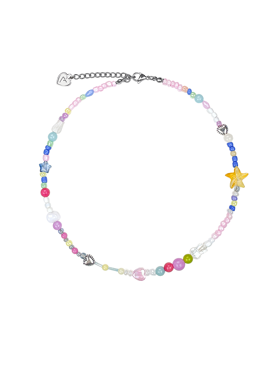 VVV Mini Star Mix Beads Necklace