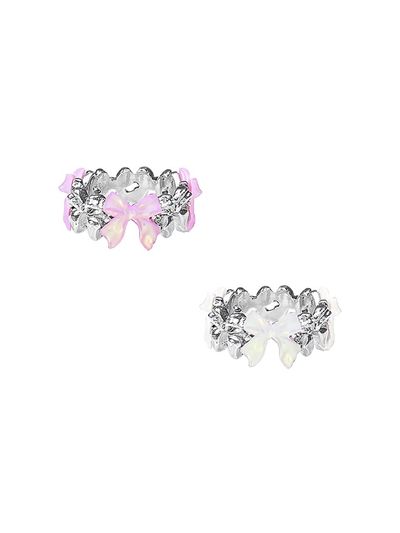 VVV Princess Ribbon Pearl Ring