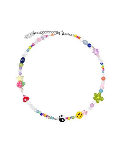VVV Summer Mix Smile Beads Necklace