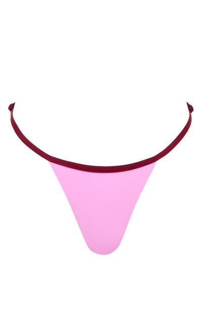 VYB Swim VYB Swim Blocked Stevie Adjustable Side Bikini Bottoms
