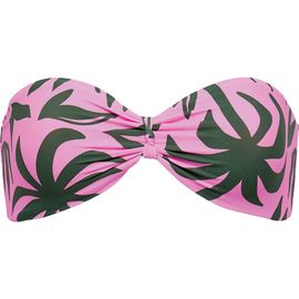 VYB Swim VYB Swim Dolly Bandeau Bikini Top Shady Palms
