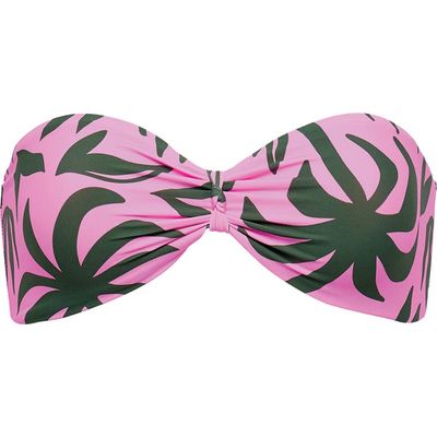 VYB Swim VYB Swim Dolly Bandeau Bikini Top Shady Palms