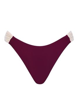 VYB Swim VYB Swim Immy Colorblocked Scrunch Side Bikini Bottom