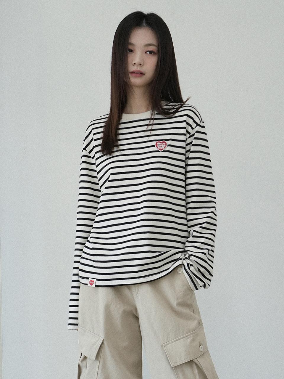 WAAR Plain Stripe T-Shirt (WT-15)