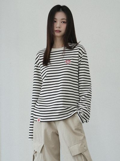 WAAR Plain Stripe T-Shirt (WT-15)