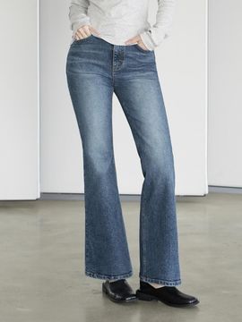 WAAR Short Wide Boot Cut Denim (W1086)