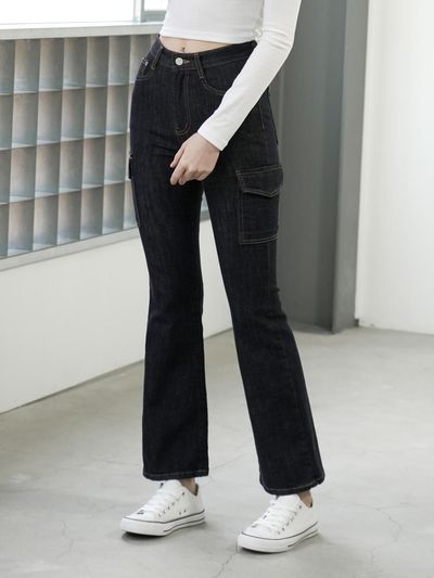 WAAR W1031 Cargo Boots Cut Pants _NONFADED