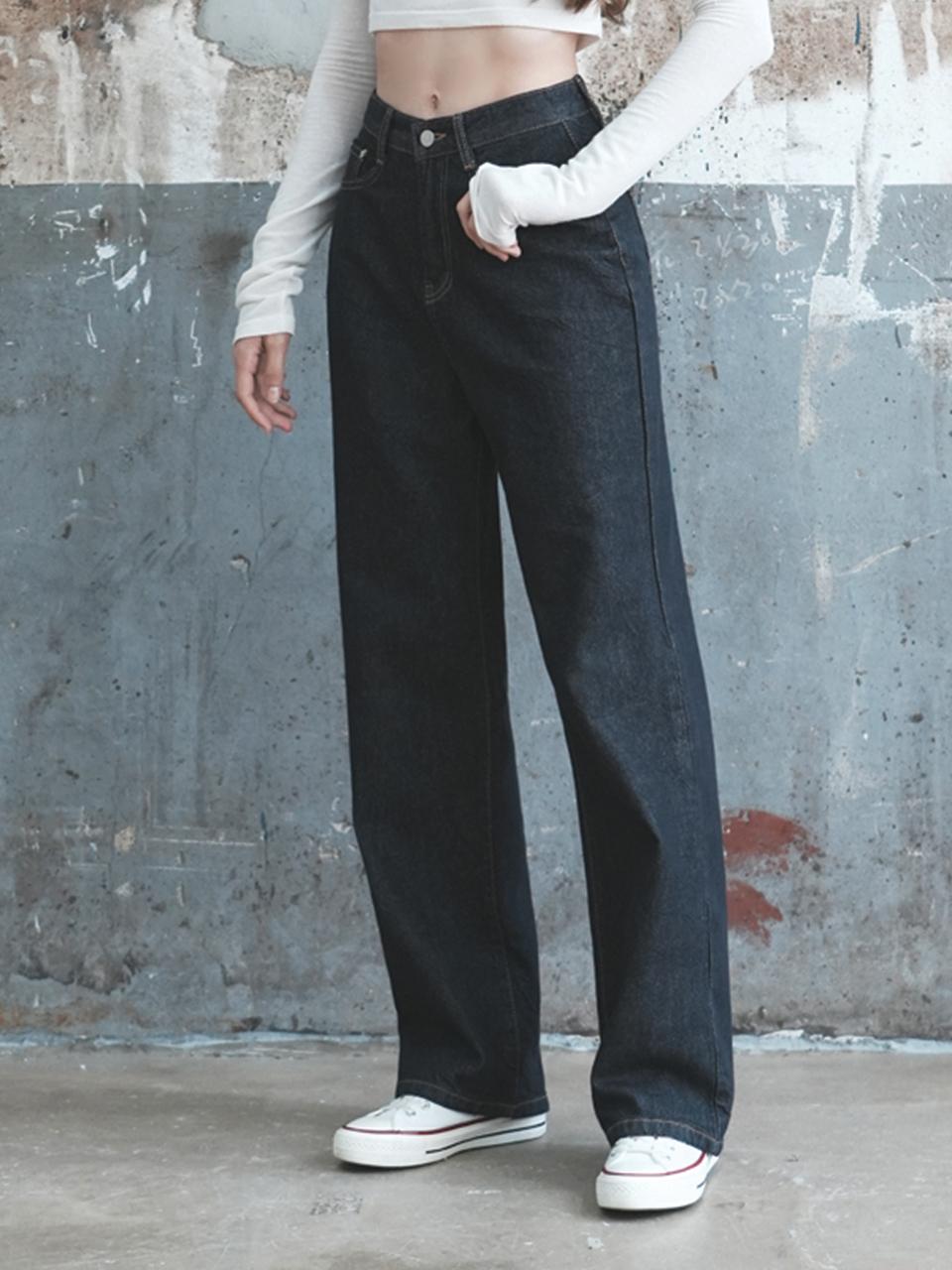 WAAR W50 Wide Denim Pants - Nonfade