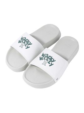 Wacky Willy Basic Molded Logo Slide [Ecru]