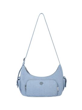 Wacky Willy Cargo Front Pocket Shoulder Bag [Indigo]