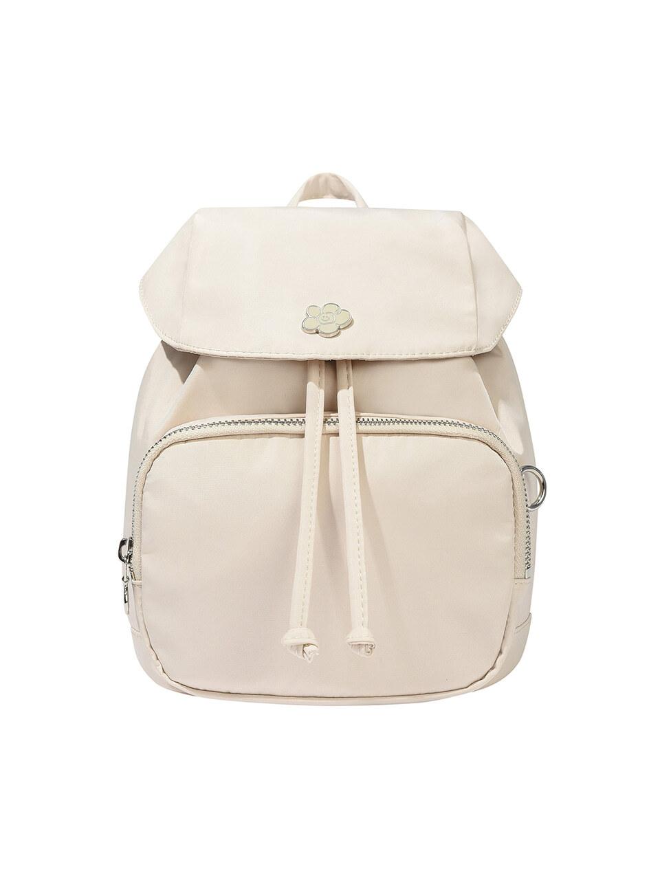 Wacky Willy Cargo Small Polyester Backpack [Ivory]