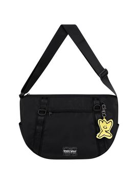 Wacky Willy Cordura Webbing Crossbody Bag [Black]