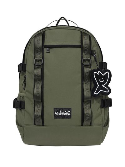 Wacky Willy Corduroy Webbing Backpack Khaki