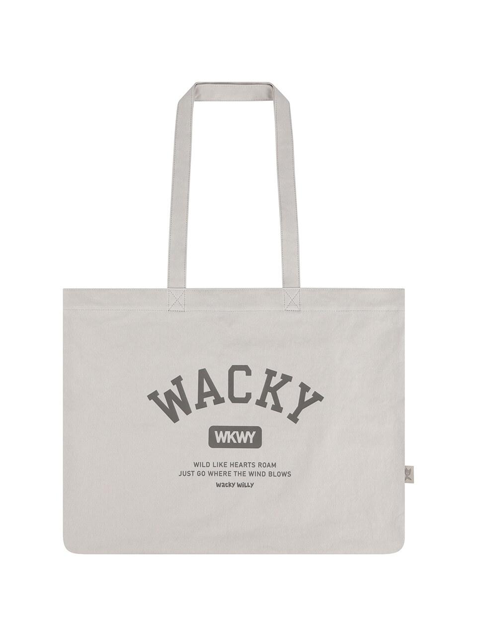 Wacky Willy Cotton Versatile Daily Eco Bag [Ivory]