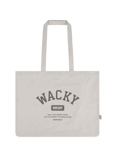 Wacky Willy Cotton Versatile Daily Eco Bag [Ivory]