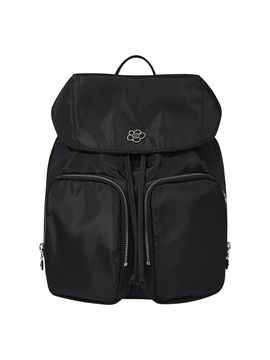 Wacky Willy Durable Polyester Cargo Large Backpack [Black]