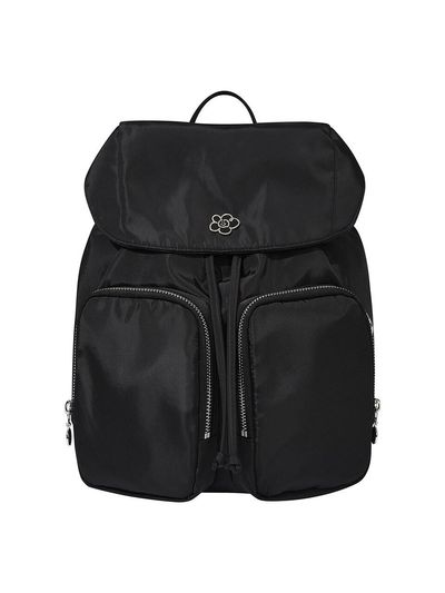 Wacky Willy Durable Polyester Cargo Large Backpack [Black]