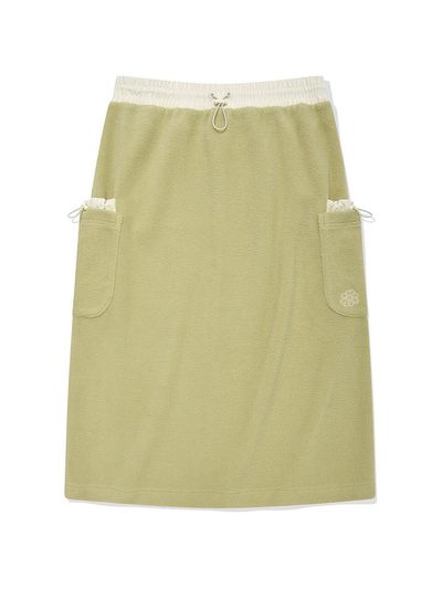 Wacky Willy Fleece skirt GREEN