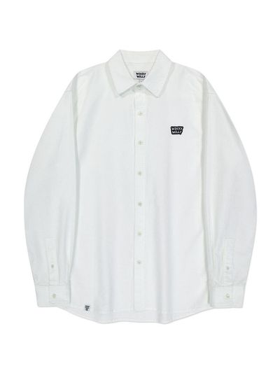 Wacky Willy KiKi Oxford Long Sleeve Shirt [White]