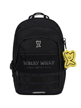 Wacky Willy Lightweight ROBIC-AIR Triple Compartment 30L Backpack [Black]