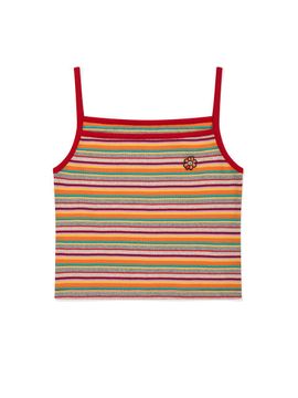 Wacky Willy Multi Stripe Sleeveless Top