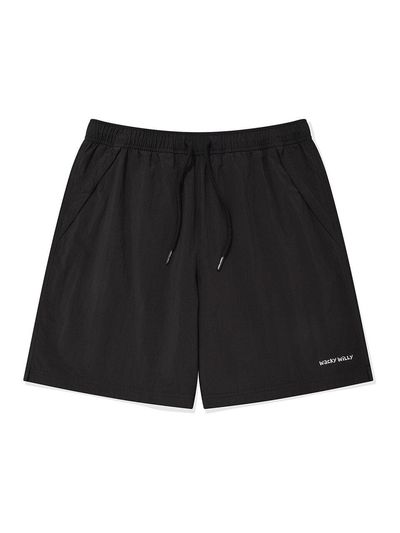 Wacky Willy Nylon Easy Shorts [Black]