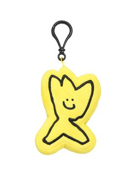 Wacky Willy Oversized Durable Polyester Keyring [Yellow]