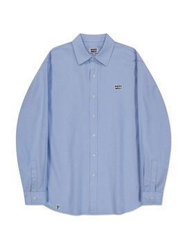 Wacky Willy Oxford Long Sleeve Shirt [Blue]