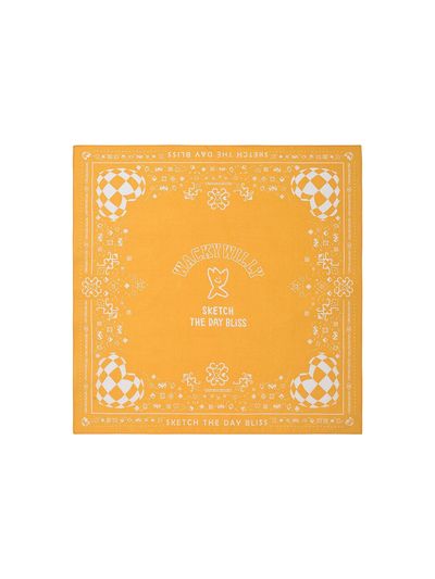 Wacky Willy Paisley Bandana Scarf [Yellow]