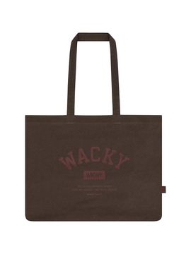 Wacky Willy Pure Cotton Eco-friendly Daily Bag [Brown]