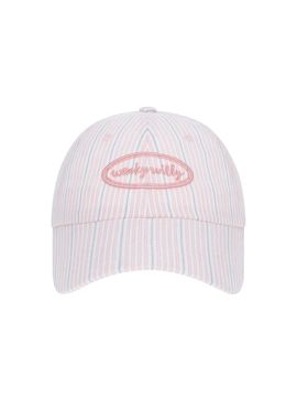 Wacky Willy Stripe Slim Fit Ball Cap [Pink]