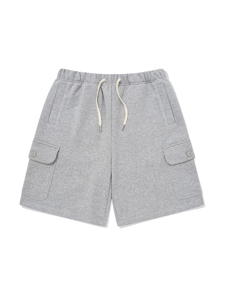 Wacky Willy Sweat Cargo Shorts [Grey]