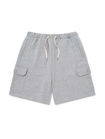 Wacky Willy Sweat Cargo Shorts [Grey]