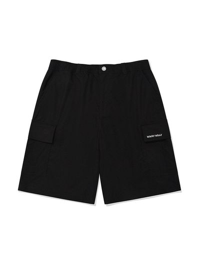 Wacky Willy TWS PICK Cotton Cargo Shorts [Black]